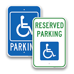 Image of Handicap Ada Parking Signs