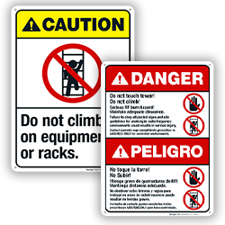 Image of Handrail Signs