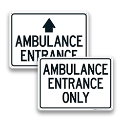 Image of Hospital And Ambulance Entrance