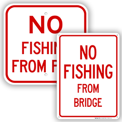 Image of No Fishing Signs