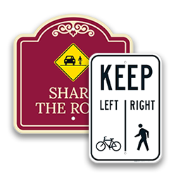 Image of Share The Road Signs