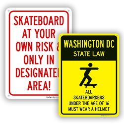 Image of Skateboard At Your Own Risk