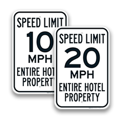 Image of Speed Limit Signs