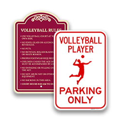 Image of Volleyball Signs