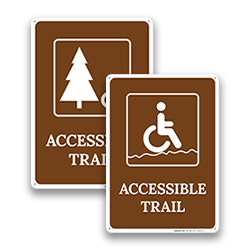 Image of Accessible Trail Signs