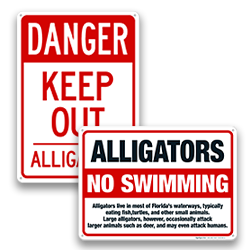 Image of Alligator Warning