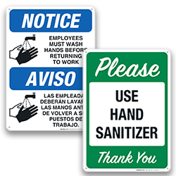 Image of Bathroom Rules & Etiquette Signs