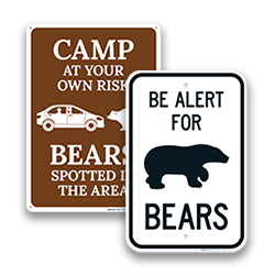 Image of Bear Warning Signs