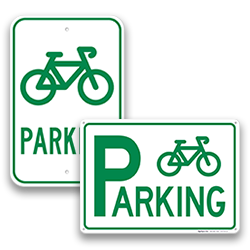 Image of Bicycle Park Guide Signs