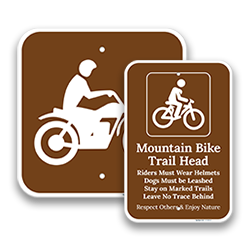 Image of Bike Trail Signs