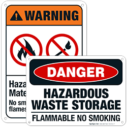 Hazardous Waste Storage Area