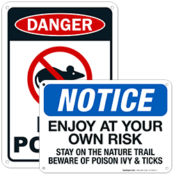 Poison Warning