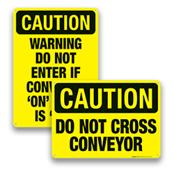 Image of Conveyor Safety Signs