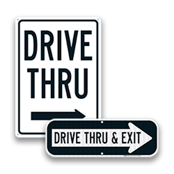 Image of Drive Through Signs