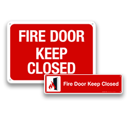 Image of Fire Door Signs