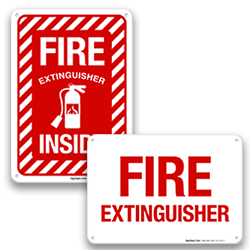 Image of Fire Extinguisher Signs