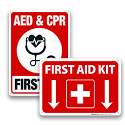 Image of First Aid Signs