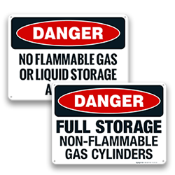 Image of Flammable Storage Signs