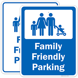Friendly Parking Signs