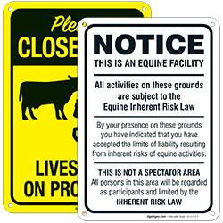 Livestock & Equine Liability