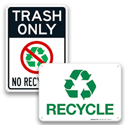 Image of Go Green Signs