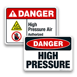 Image of High Pressure Signs