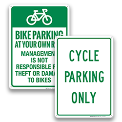 Image of Micromobility Vehicles Parking Signs