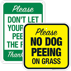 No Dog Pee