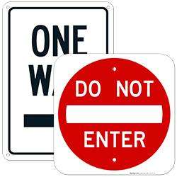 Parking Lot Traffic Signs
