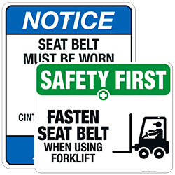 Seat Belt Signs