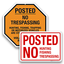 Image of Posted Signs