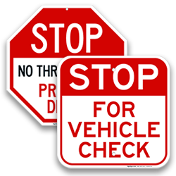 Image of Regulatory Traffic Signs