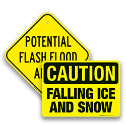 Image of Road Conditions Signs