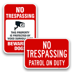 Image of Security Signs