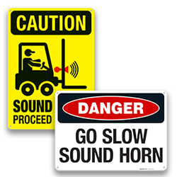 Image of Sound Horn Signs