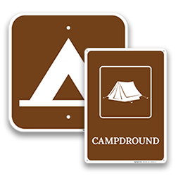 Image of Tent Site Signs