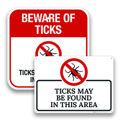 Image of Tick Warning Signs