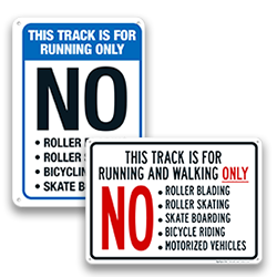 Image of Track & Field Signs