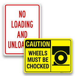 Image of Truck Safety Signs