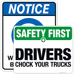 Truck Safety Signs