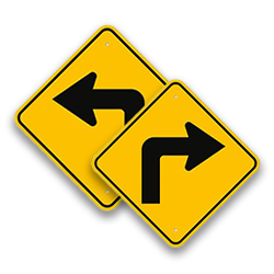 Image of Turn Warning Signs