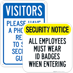ID Badges Required