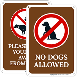 No Animal Signs