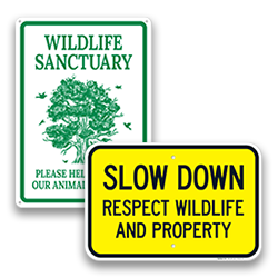 Image of Wildlife Signs