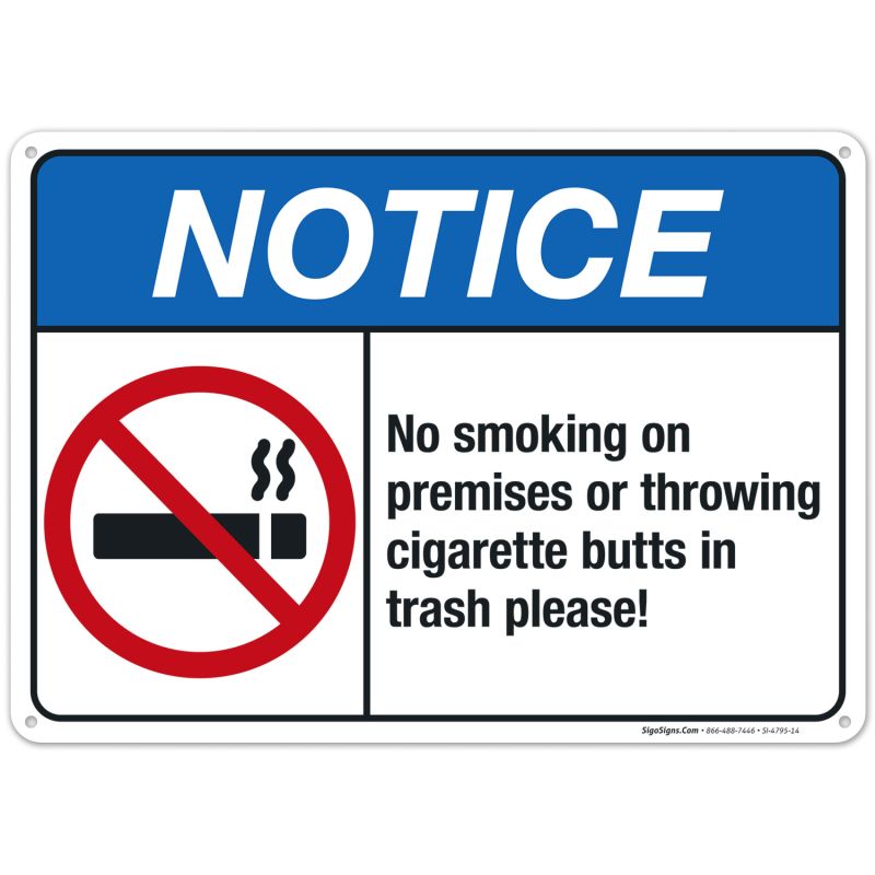no smoking sign without the cigarette