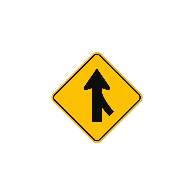 merge right sign