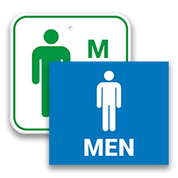 Image of Men Bathroom Signs