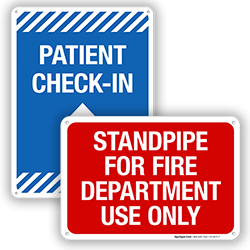 Image of Standpipe Signs