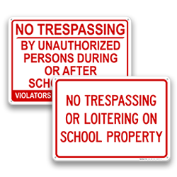 Image of No Trespassing Signs